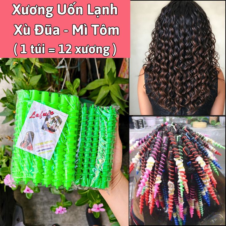 Hippie Hair (Uốn xù đũa)